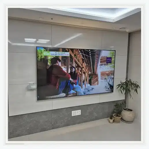 이수교KCC스위첸 벽걸이티비 설치 상담 참고 사진 1