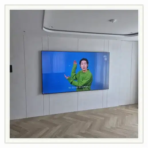 금호한신 벽걸이티비 설치 상담 참고 사진 1