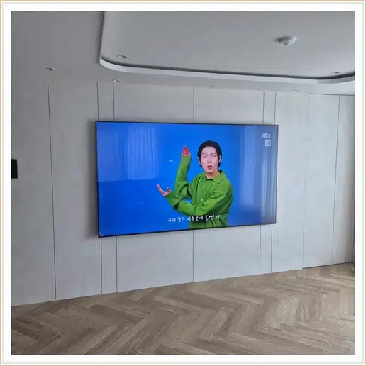 강변힐스테이트 벽걸이티비 설치 상담 참고 사진 1